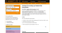 Desktop Screenshot of ekoodit.fi